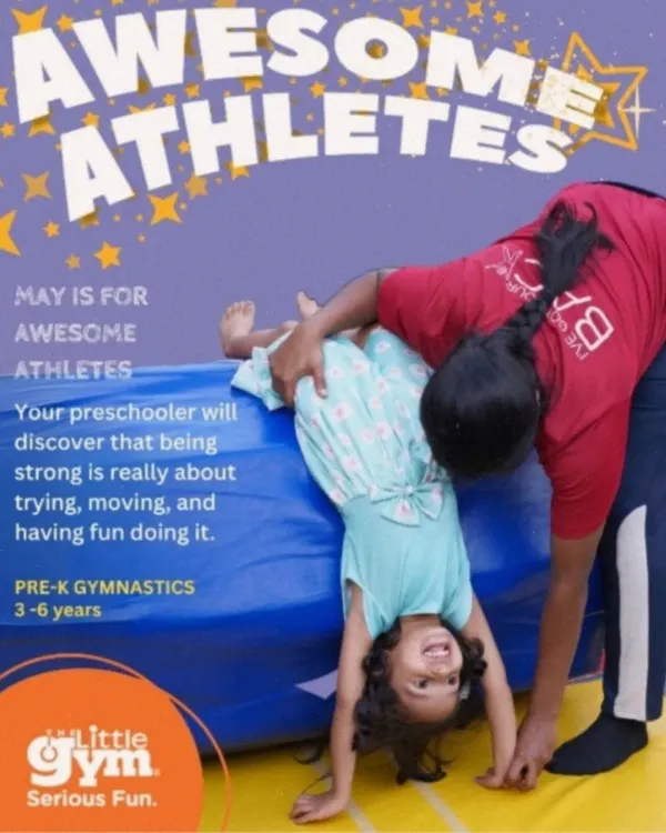Our "Awesome Athletes" theme for preschoolers is all about discovering that being strong is really about trying, moving, and having fun while doing it.