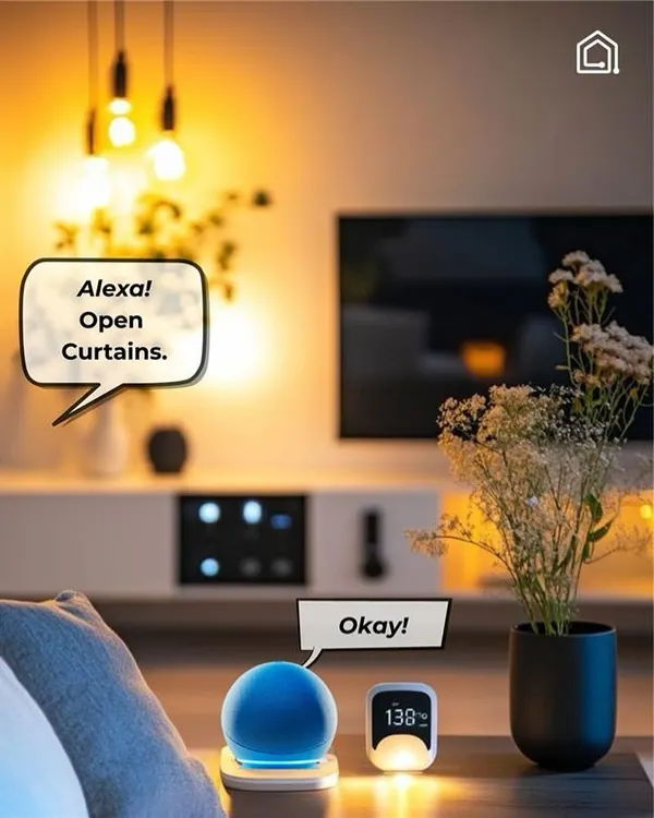 Why move when Alexa can do it for you? With our voice assistant integration, you can open or close your curtains without ever leaving the couch.