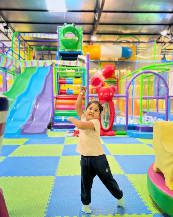 This is what pure happiness looks like. Our vibrant and spacious indoor play area is the perfect paradise for kids to dance, play, and just be kids.