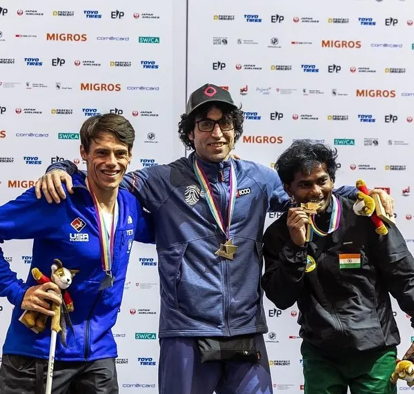 This is me, representing India and winning a bronze medal at the 2023 IFSC World Championship in Bern, Switzerland. Bringing home medals for my country is a dream come true, and it’s the same passion and dedication I pour into every event we organize.