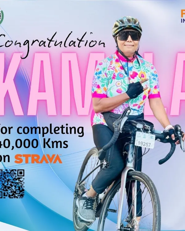 Big cheers to Kamala, our beloved Rajmaatha, for hitting the massive milestone of 40,000 km on her cycle. She is a true example of what dedication looks like on two wheels.