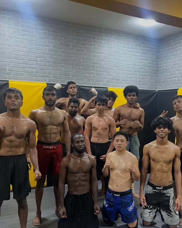 Our dedicated fight team, showcasing the results of relentless discipline, hard work, and the strong bond of our brotherhood.
