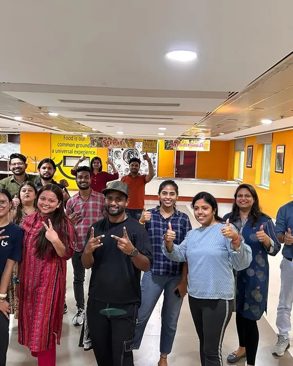 We had a fantastic, high-energy Zumba session with the team at Spice Money Ltd. We love bringing our fun-filled workshops to corporate offices in Noida to help employees unwind and bond.