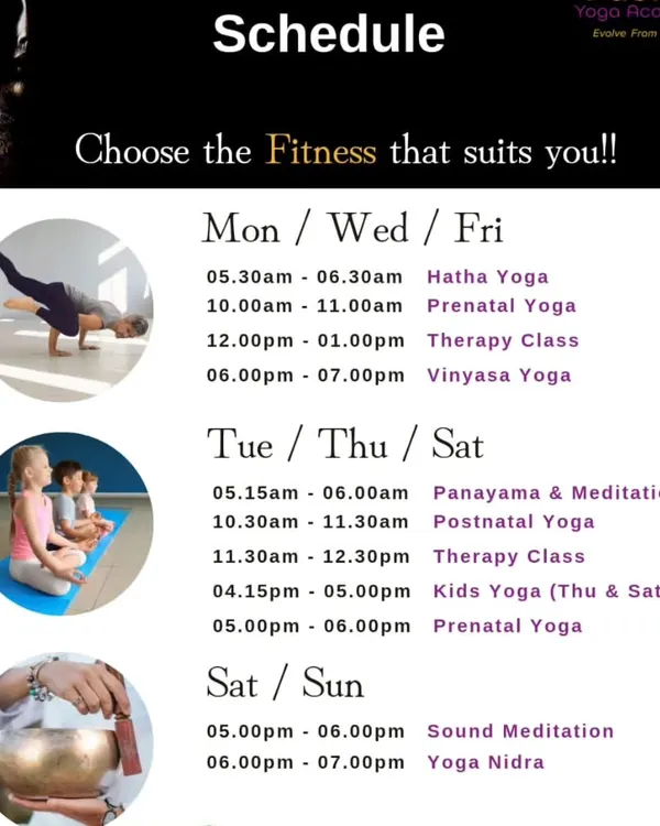 Here is my current schedule of classes. I offer a wide range of practices to suit your needs, from dynamic Vinyasa to gentle Therapy Classes and weekend Sound Meditations. You can choose the fitness and wellness path that connects with you.