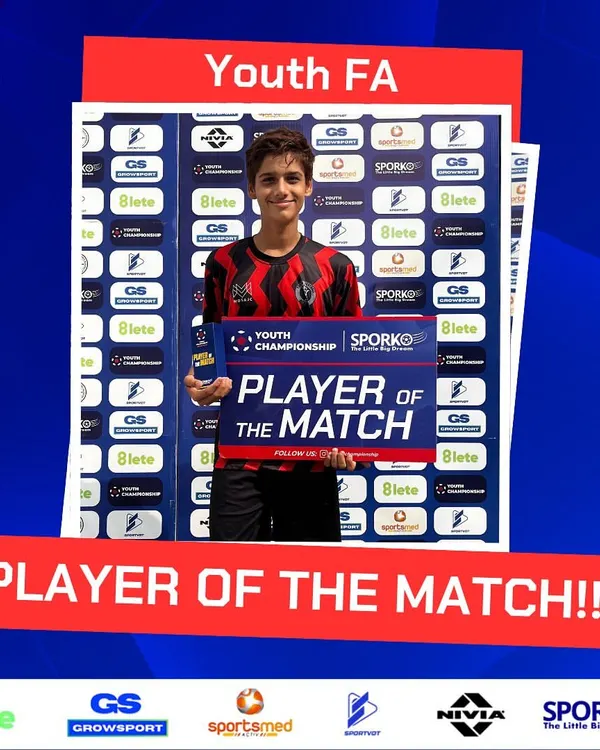 An electrifying performance earns this young talent the Player of the Match award at the Youth Championship.