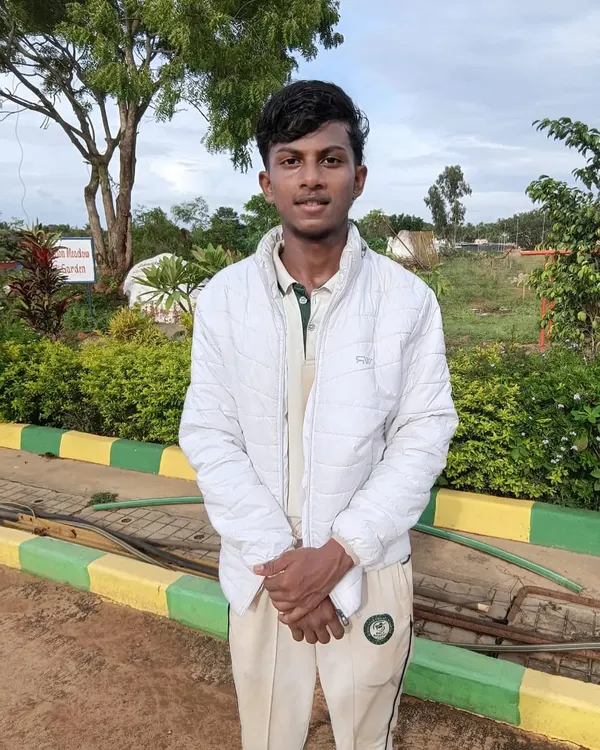 Congratulations to our player Rahul on scoring his first one-day century. A fantastic achievement built on dedication and practice.