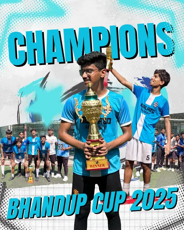 CHAMPIONS! Our Under-17 team fought hard and came out on top, winning the Bhandup Cup 2025. A proud moment for the entire academy.