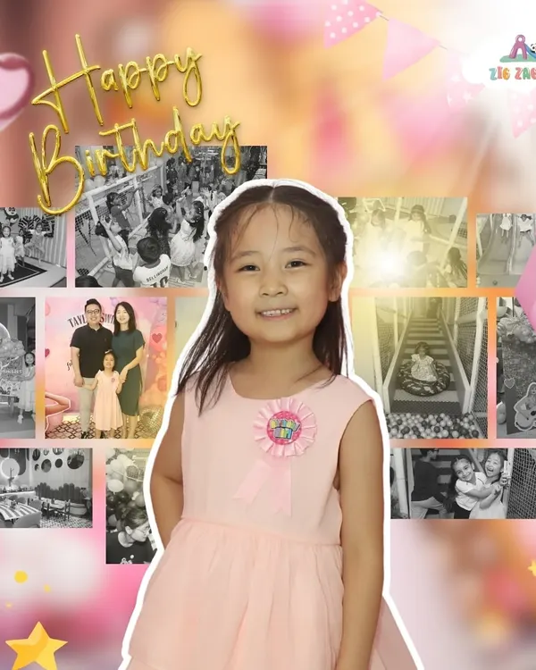 A beautiful birthday portrait! This little star is celebrating her special day with us, surrounded by memories of fun, friends, and family.