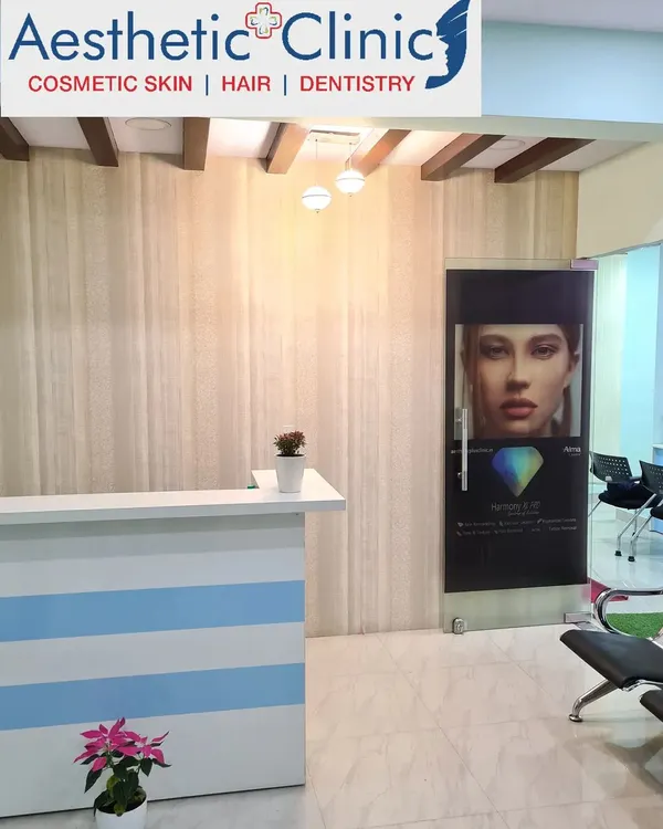 A view of my clinic's interior. I have invested in creating a modern, clean, and professional space where patients can feel confident they are receiving the highest standard of care.