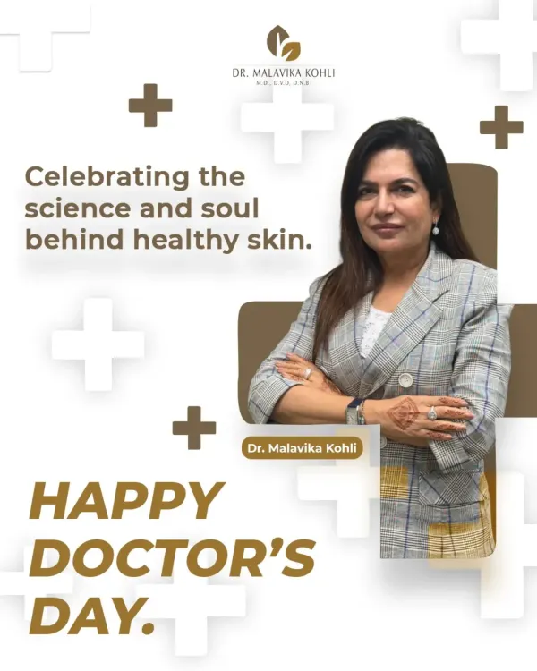 On Doctor's Day, I celebrate the science and soul behind healthy skin. I am grateful for this journey and for the trust of every patient who allows me to help them feel more confident.