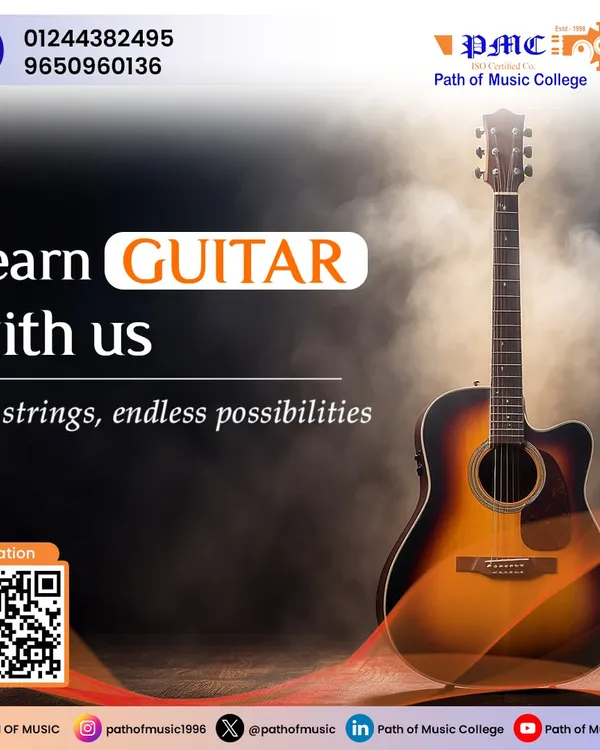 Learn to play the guitar with us, from your first chords to complex solos. Our personalized learning paths are designed for acoustic and electric guitar players of all levels.