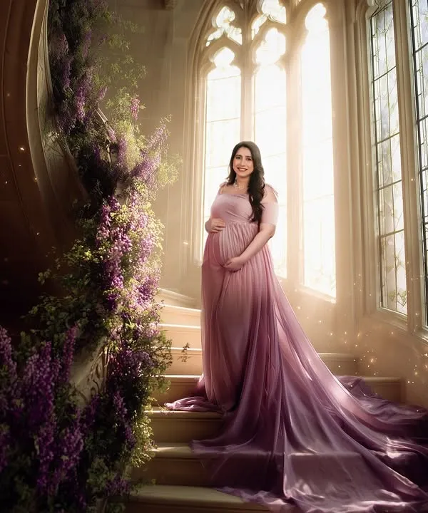 This is your fairytale moment. I love creating these grand, breathtaking portraits that feel like they are straight out of a storybook, complete with elegant gowns and magical lighting.