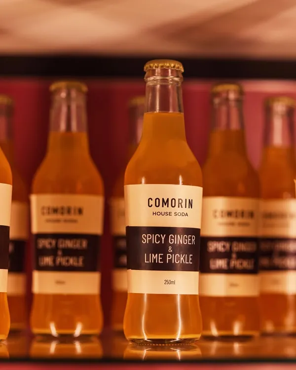 Our Spicy Ginger & Lime Pickle soda is a refreshingly unexpected choice. This house-made beverage offers a unique combination of heat from the ginger and tang from the lime pickle, creating a perfectly balanced drink.