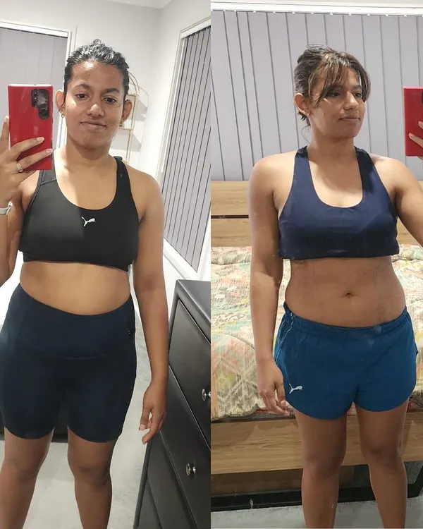 This is my client Shreya's incredible 3-month fat loss transformation. As a working mom, she needed a plan that fit her life, and we achieved this with just 3-4 home workouts a week and smart nutrition, no extreme cardio.