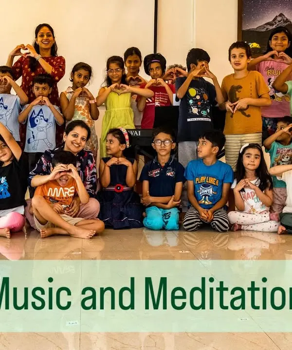 A moment of pure joy from our Music and Meditation workshop for children. Seeing them connect with their hearts and each other reminds me why I share this practice. It is about nurturing mindfulness from a young age, not as a lesson, but as a natural state of being.