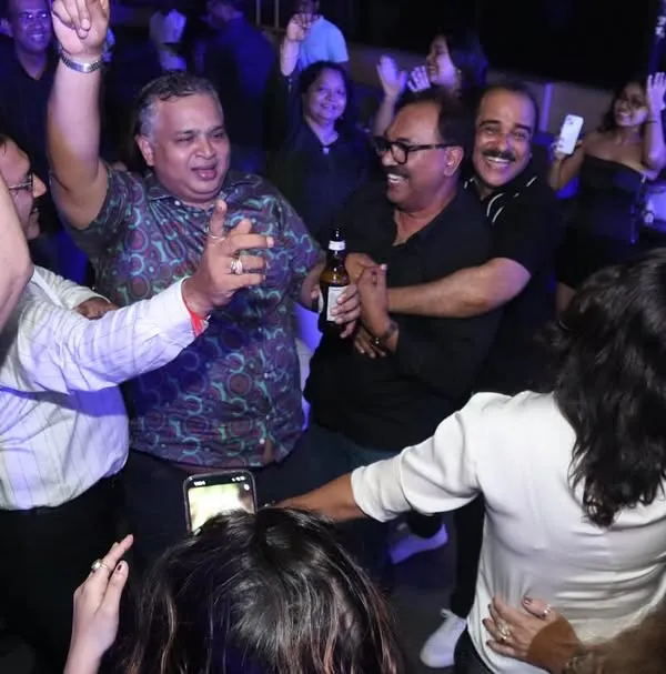 This is what it's all about. Pure joy and celebration on the dance floor as a group of friends lose themselves in the music.