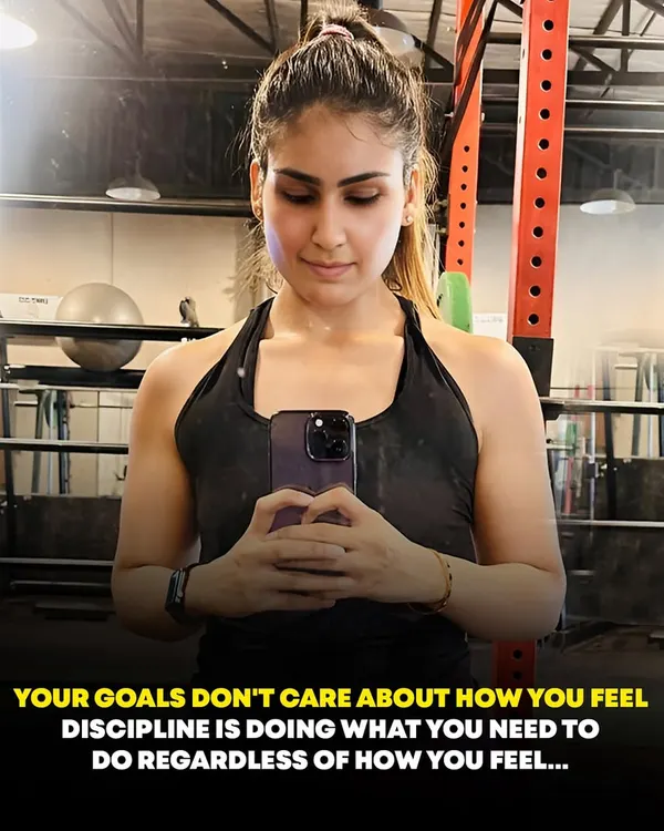 Your goals don't care about how you feel. Discipline is doing what you need to do regardless of your feelings. This is the highest form of self-love.