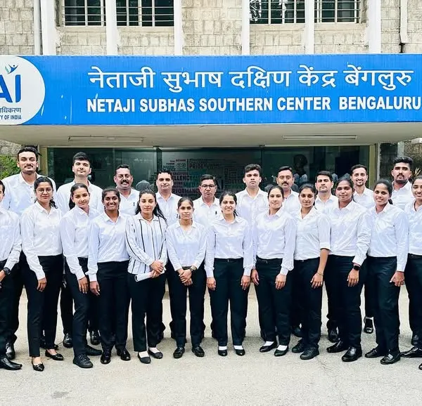 The future of volleyball coaching. A group photo of the 61st batch of the Diploma in Sports Coaching at the Netaji Subhas Southern Center, Bangalore. It is an honor to be part of this community dedicated to advancing the sport.