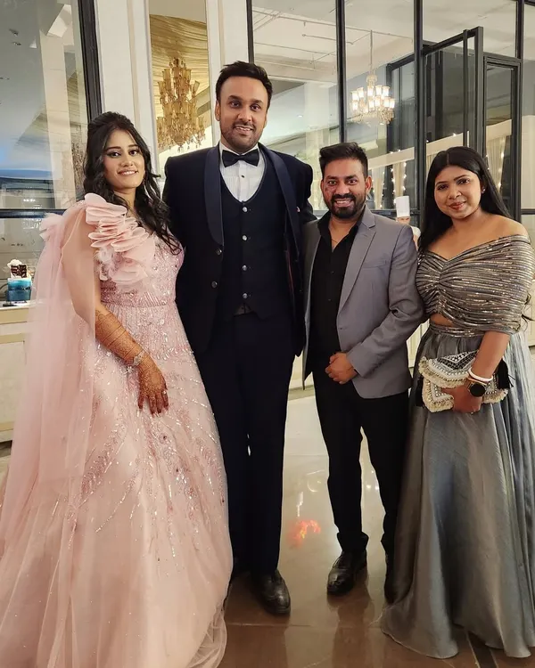 Posing with one of our lovely couples. It's been a beautiful decade of creating dance memories, and we're so proud to have been a part of each client's journey.
