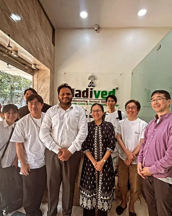 I was happy to host a delegation from Japan at my clinic. They came to learn about Ayurveda and experience its holistic healing firsthand. Sharing this ancient knowledge across borders is a privilege.