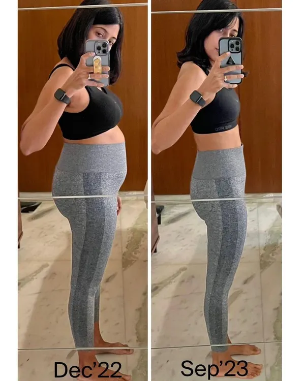 This is what real progress looks like. This client achieved a significant body recomposition in nine months, focusing on sustainable fat loss and building lean muscle. Her dedication to the process was incredible.