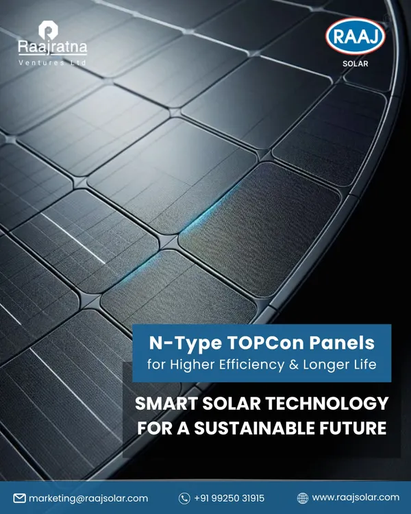 This is smart solar technology for a sustainable future. Our N-Type TOPCon panels represent the next generation of solar, offering higher efficiency and a longer operational life to maximize your energy independence.