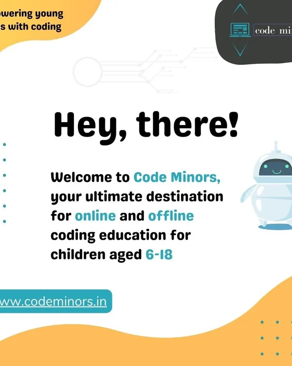 Welcome to Code Minors, your destination for online and offline coding education for children aged 6 to 18. My mission is to make learning to code accessible, fun, and impactful for every child.