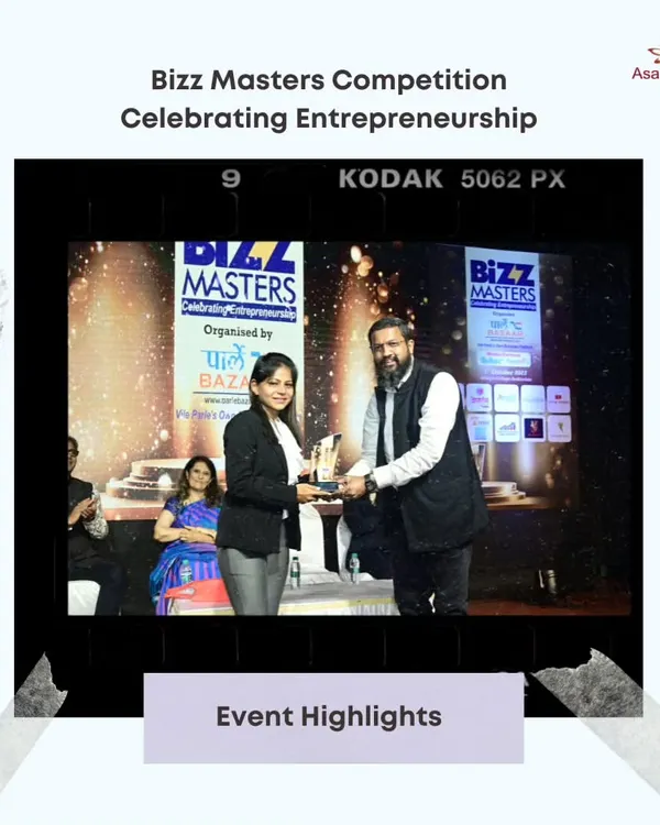 It was a true honor to be recognized at the "Bizz Masters Competition." This award is a testament to the hard work of my entire team and the support of our wonderful community.