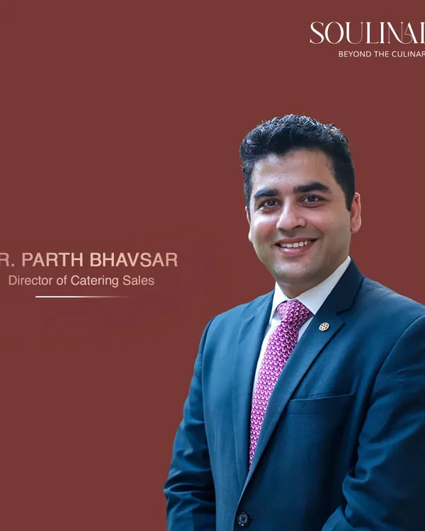 As Director of Catering Sales, Mr. Parth Bhavsar leads with warmth and precision, curating personalized guest experiences for weddings, social soirées, and corporate gatherings.