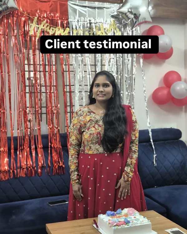 This is what real commitment looks like. Our client Sowmya lost an incredible 23 kgs in 8 months through consistent effort with our personalized training and nutrition plan. We are so proud of her journey.