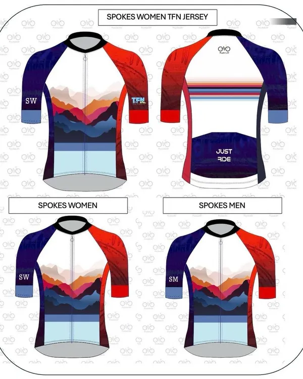Our 2024 jersey collection is here. Featuring designs for both Spokes Women and Spokes Men, including a special edition for the Tour of Nilgiris.