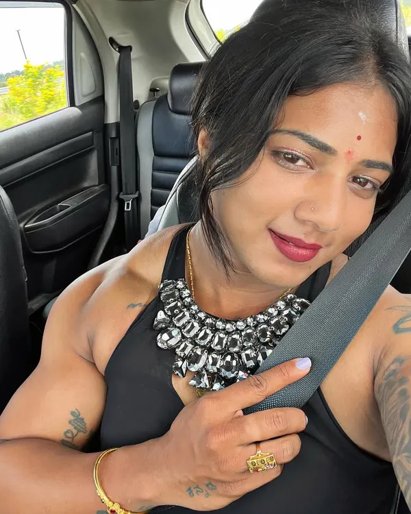 A moment in the car, ready to take on the day. The journey is just as important as the destination, so you have to keep showing up.