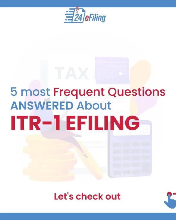 Confused about ITR-1 e-filing? This carousel answers the five most frequently asked questions to help you get started with confidence.