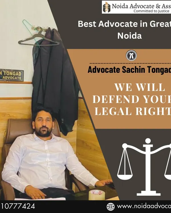 I am Sachin Tongad, a dedicated advocate in Greater Noida. This is my office, where I commit to defending your legal rights and working towards justice for you and your family.