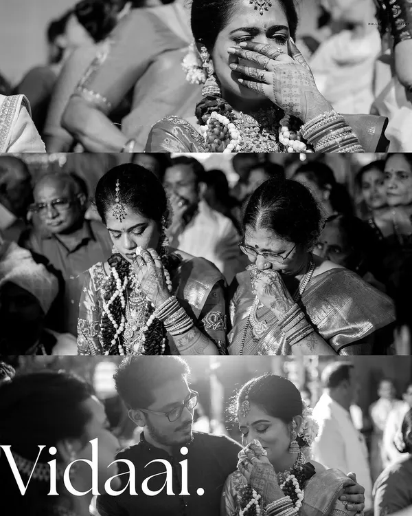 The Vidaai, or farewell ceremony, is always one of the most emotional parts of a wedding. I capture these bittersweet tears with sensitivity and respect.
