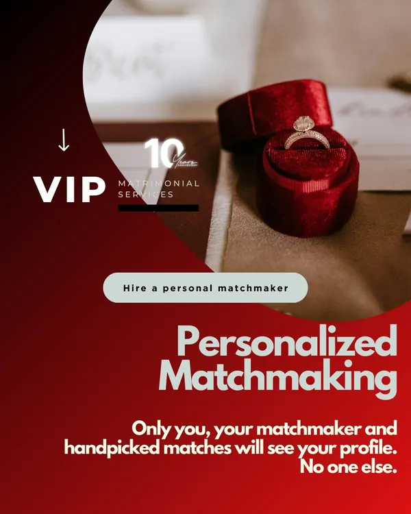 The process begins with you. This image of a ring box symbolizes the end goal, but my focus is on the personalized journey. With a personal matchmaker, your profile is seen only by me and the handpicked individuals I believe are a genuine fit.