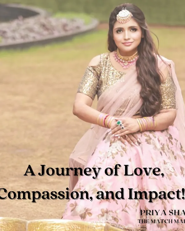This is my journey of love, compassion, and impact. It started as a social service in 1991, fueled by a vision to make marriages better. I am also proud to have contributed to social change by helping to halt over 500 child marriages.