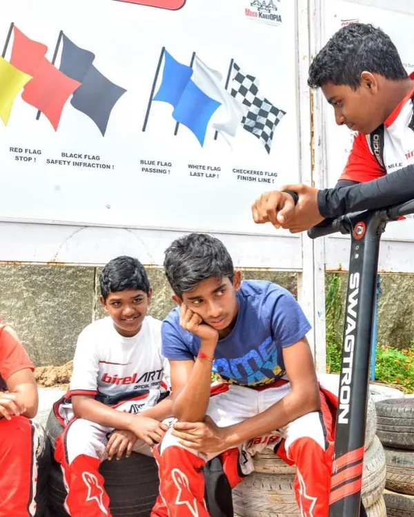 Off-track coaching is just as important as on-track performance. Our drivers discuss strategy and review data between sessions, learning the rules of racing.