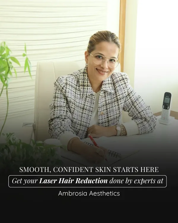 Smooth, confident skin starts here, in my clinic. As an expert in laser hair reduction, I believe in creating a comfortable and professional environment where we can work together to achieve your goals. It all begins with a conversation.