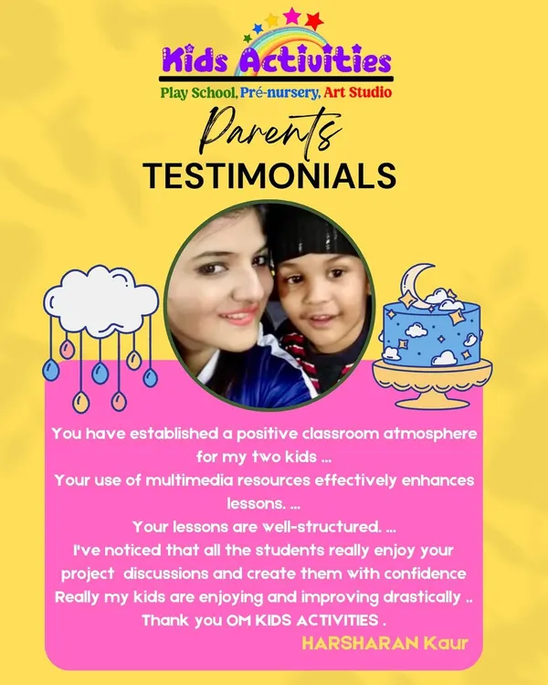 We are so grateful for this wonderful parent testimonial. It brings us immense joy to know that our positive classroom atmosphere, well-structured lessons, and use of multimedia resources are making a real difference for her two kids.