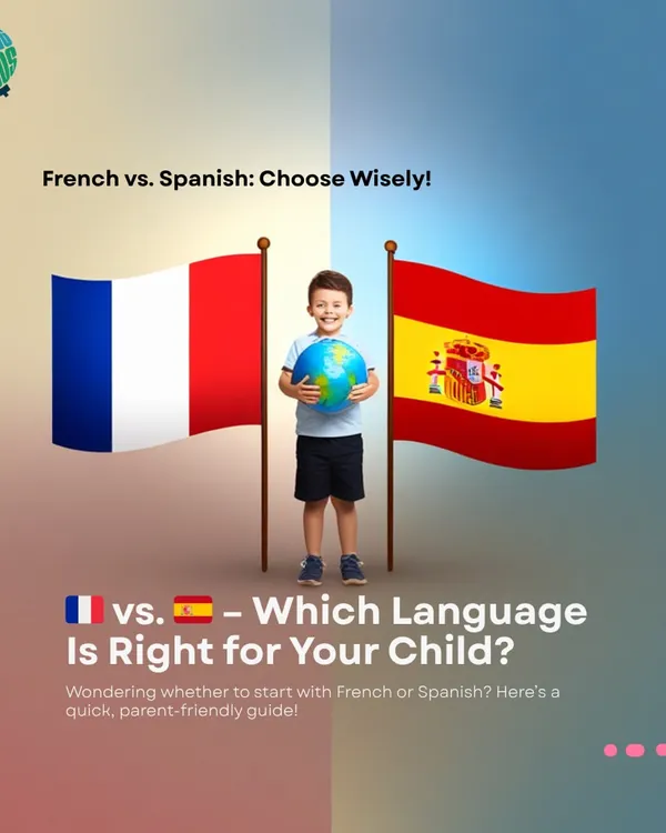French or Spanish? It's a common question from parents. This guide is designed to help you choose the right language for your child by comparing them side-by-side.