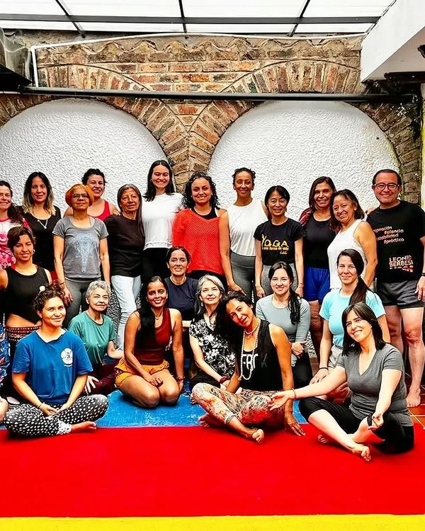 The wonderful group from my four-day workshop in Bogota, Colombia. It is a privilege to travel and share this practice, and the community we build together, whether near or far, is always a source of joy and inspiration.