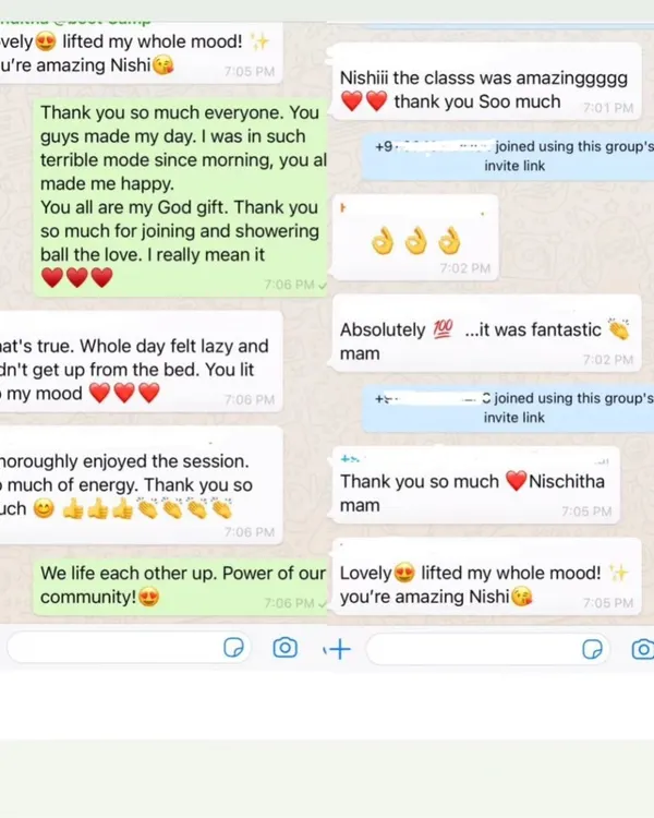 "You lit up my mood." Messages like this remind me of the power of our community. We truly do lift each other up.