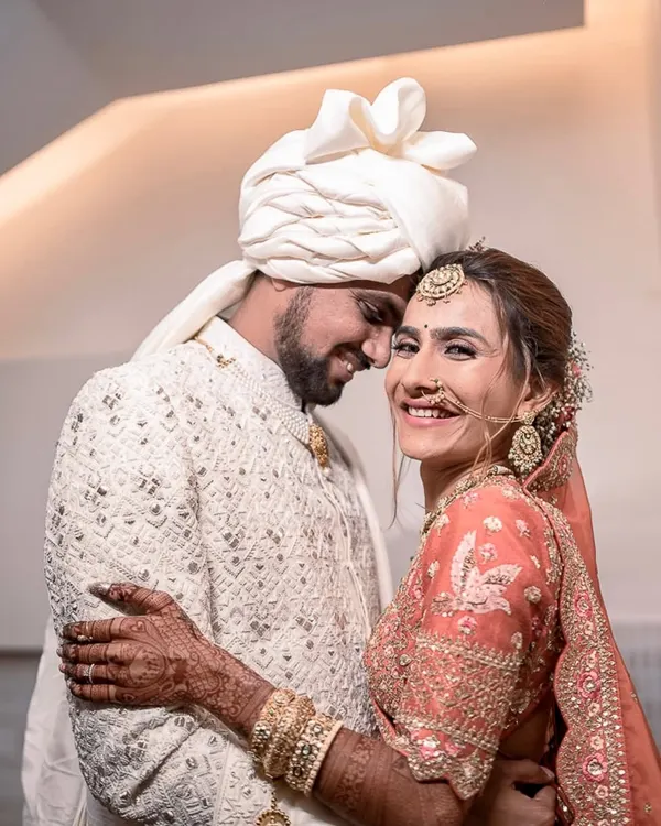 This is the moment I live for. The unposed, unscripted joy that says more than words ever could. It's the pure happiness of two people realizing their forever has just begun.