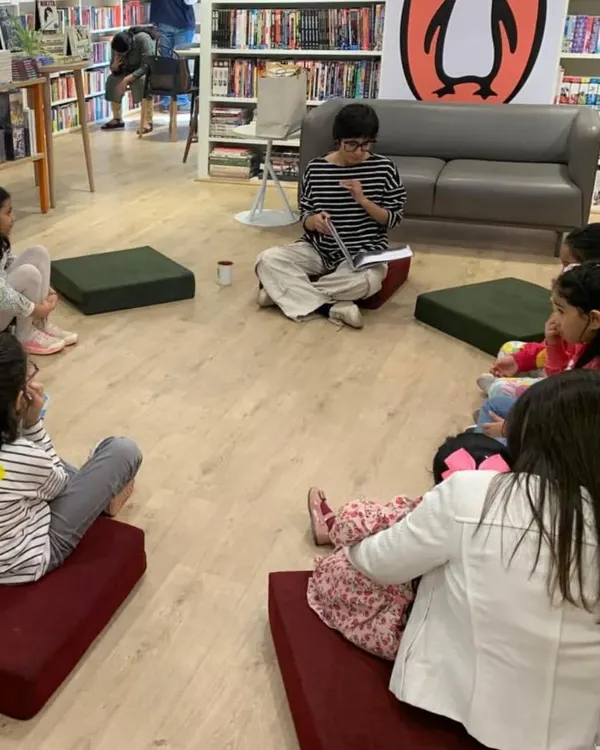 Welcome to our community! This is what we love most: a cozy storytelling session where young readers get lost in magical worlds together. It’s more than a bookstore, it’s a place to spark imagination.