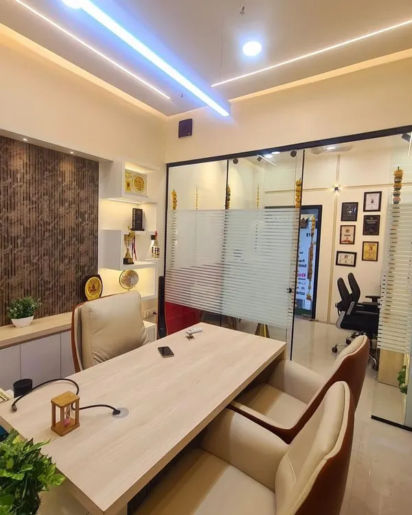 My personal consultation cabin. This is my main cabin, designed with Vastu principles to create a calm and positive environment for our sessions. The space is energized to foster clarity, focus, and a deep connection during our astrological discussions.