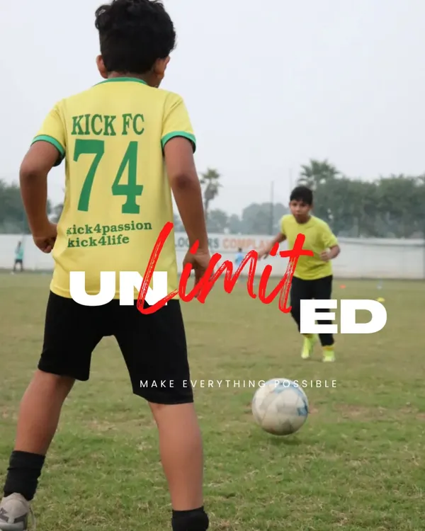 Unlimited potential. We encourage our players to believe in themselves and make everything possible through hard work and dedication.