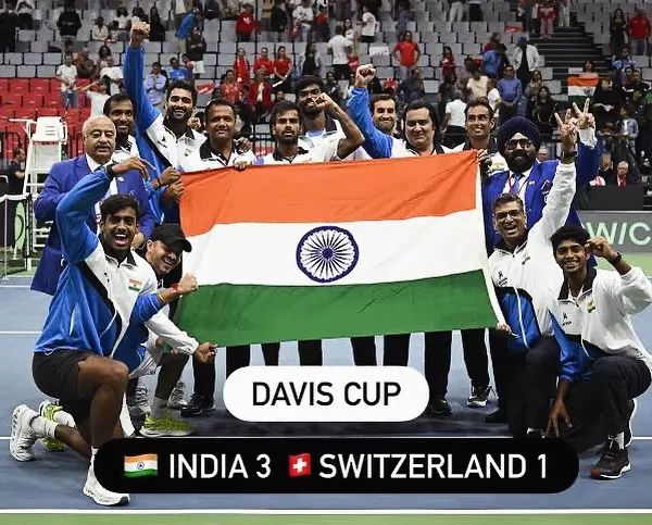 We don't just coach tennis, we live it. This is us with the Indian team after our historic Davis Cup win against Switzerland, the first time we beat a European nation in Europe since 1993. This is the level of experience we bring to every single lesson.