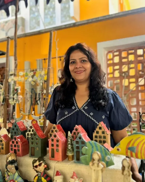 Here I am at the Hyderabad Potter's Market with my Pop Art collection. I was so happy to see my efforts recognized, and I'm grateful for the amazing response to this new theme.