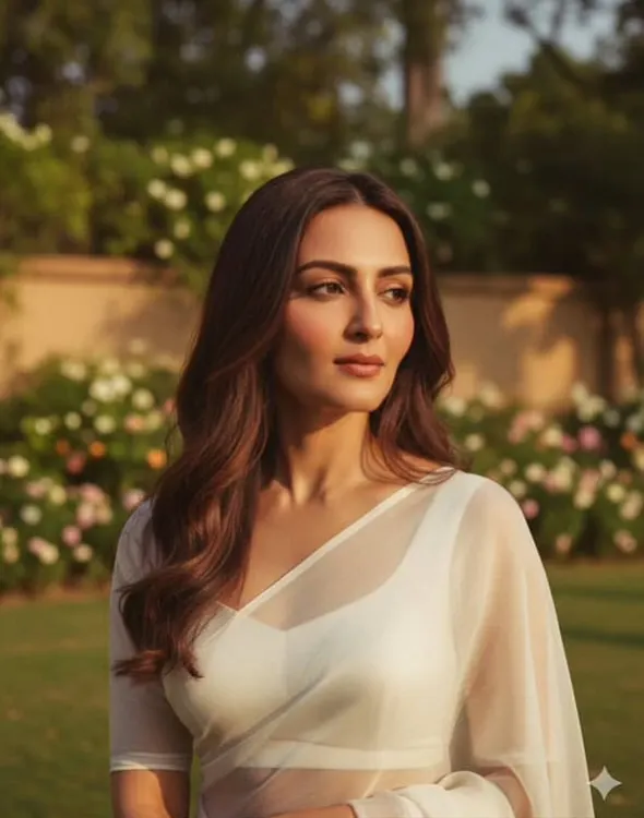 For this outdoor shoot, the goal was to create a soft, ethereal glow that looked completely natural in the sunlight. I focused on building a luminous base and defining the eyes with a subtle wing to create a timeless and fresh look perfect for any campaign.